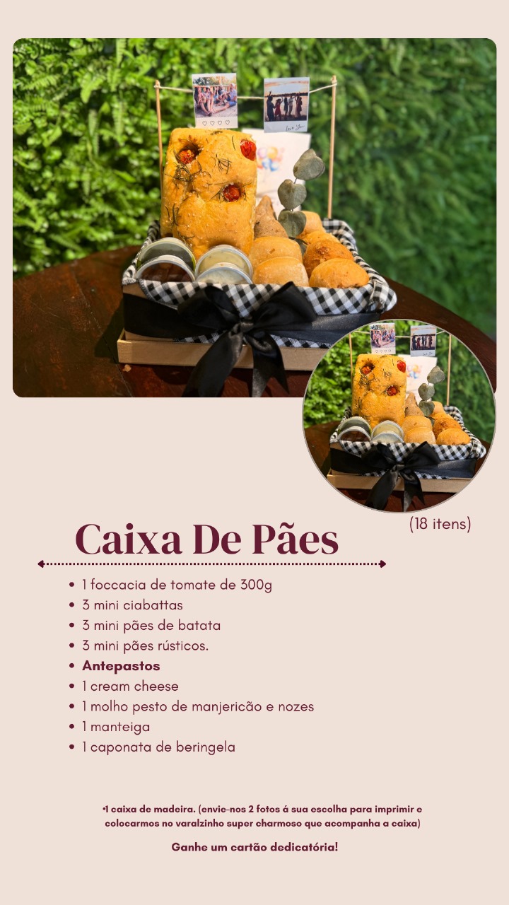 Caixa de pães